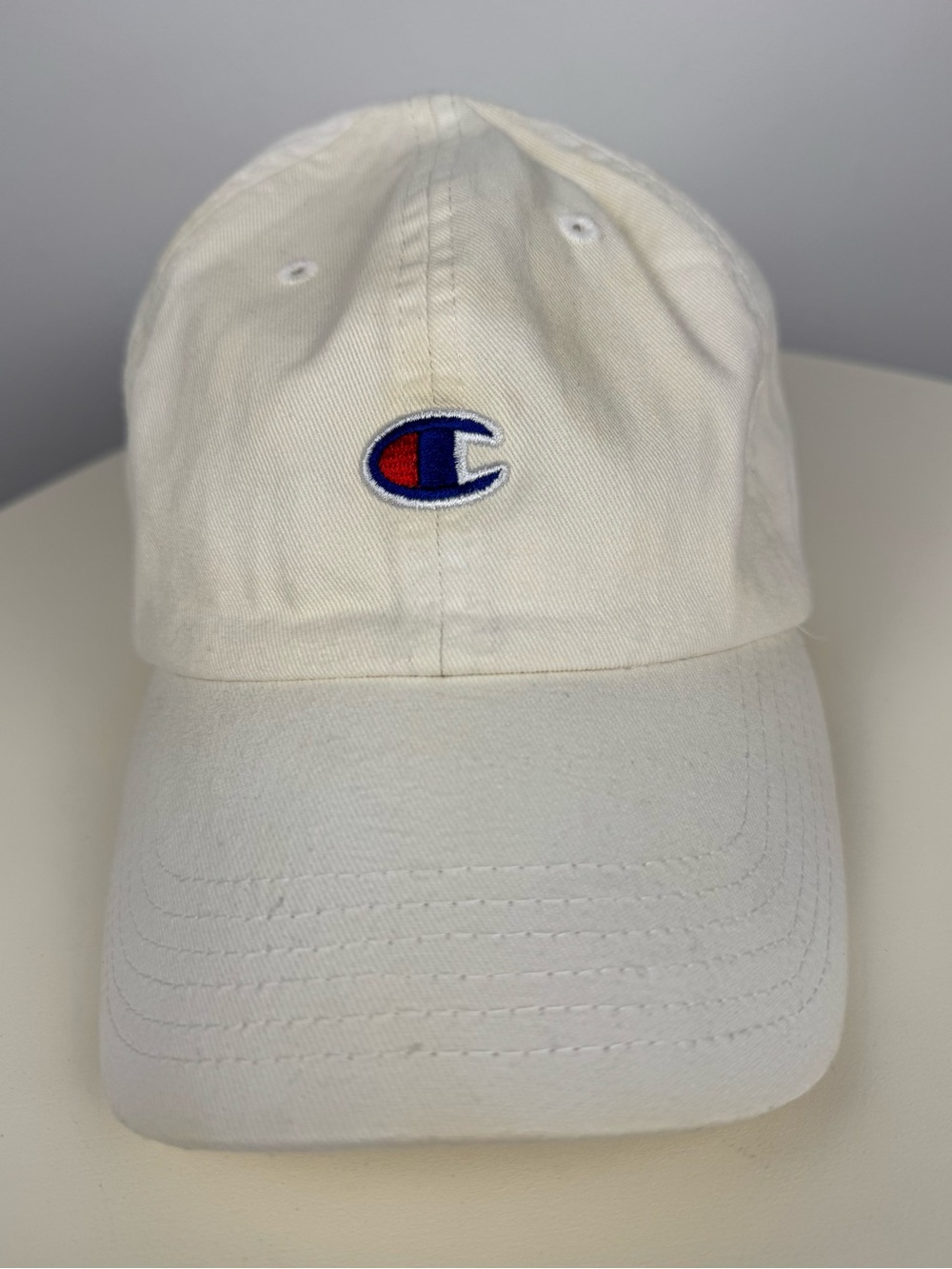 Champion White Classic Dad Hat